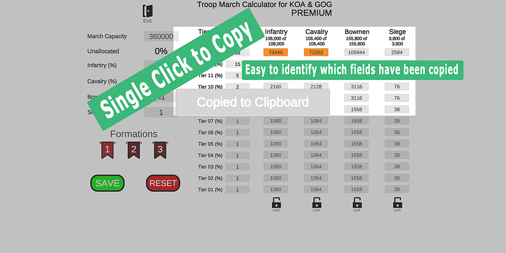 neumático pañuelo de papel fluctuar Troop March Formation Calculator for KOA – AngelofDev.com