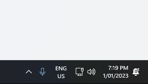 Right click on the taskbar speaker icon to open the Sound Settings